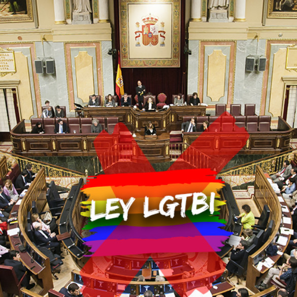 #LeyIgualdadLGTB se hace TT en Twitter: “El Congreso ha retrasado la ley hasta en once ocasiones”