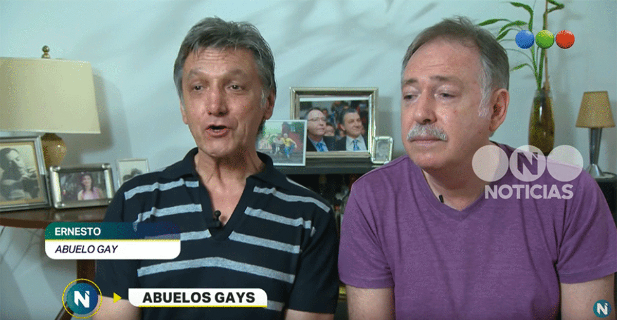 Abuelos gays cuentan su recorrido hacia el reconocimiento como pareja