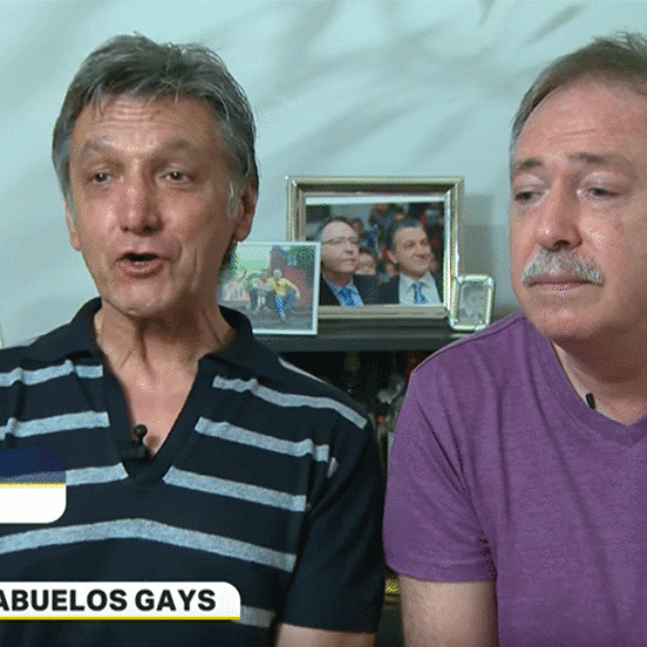 Abuelos gays cuentan su recorrido hacia el reconocimiento como pareja