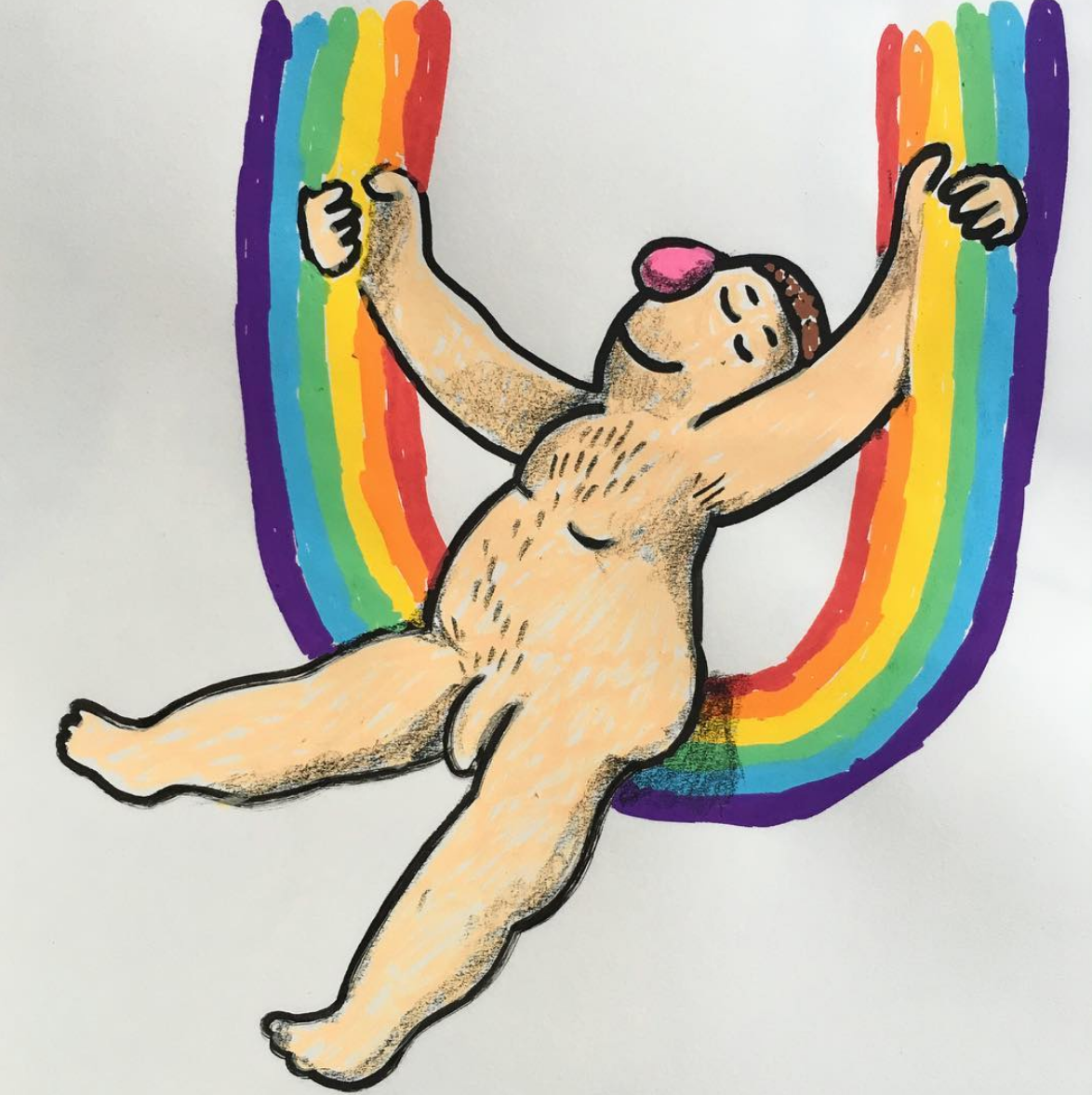 Carles Radriguez. Arte homoerótico para osos.
