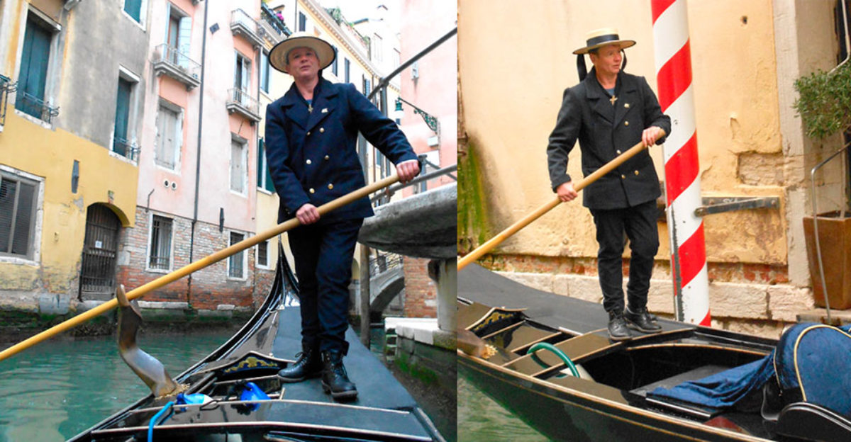 Álex Hai es el primer gondolero transgénero de Venecia.