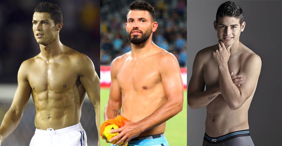 Los jugadores más atractivos del Mundial sacan músculo