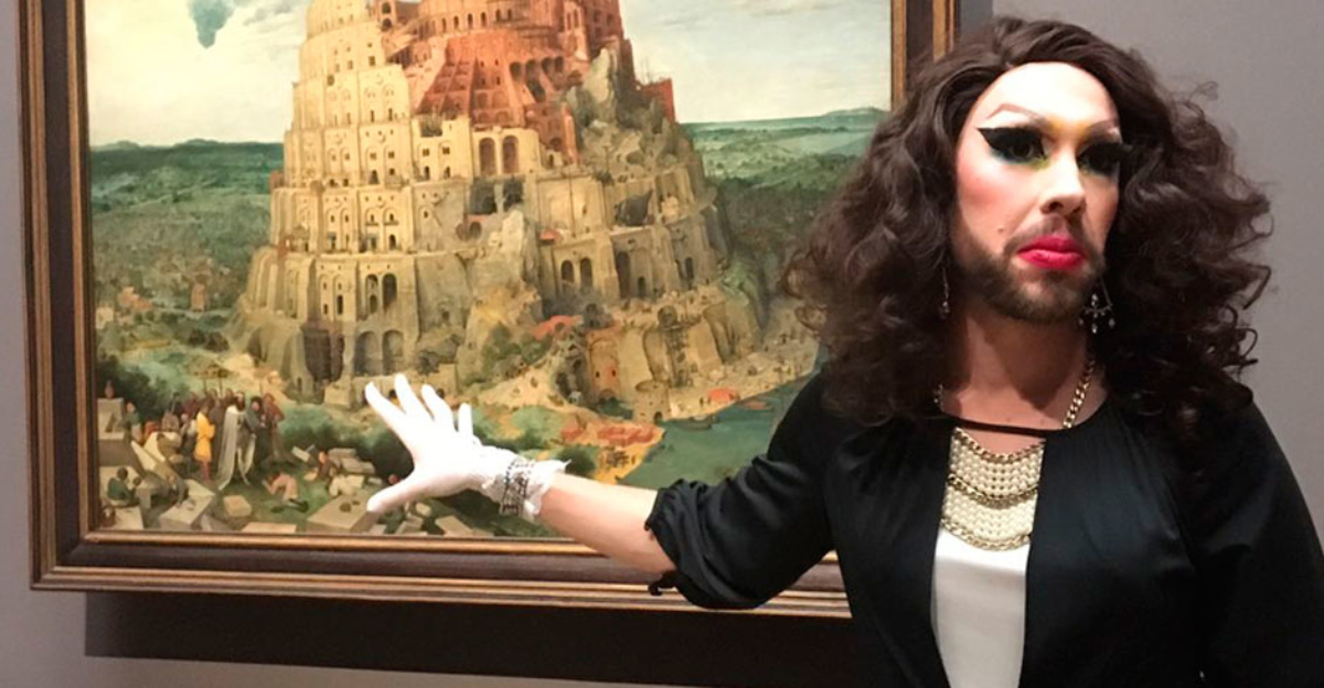 ¿Una guía 'in drag' en un museo de Viena? Si Sissi levantara la cabeza…