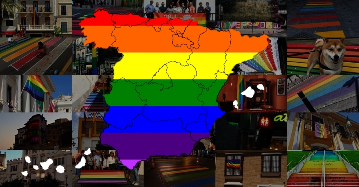 El mapa más LGTB de España