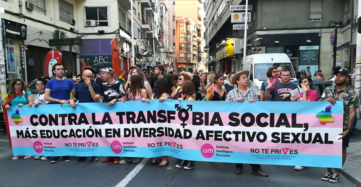 Murcia: Orgullo LGTB en paz tras el ataque neonazi del año pasado