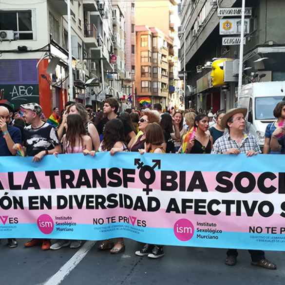 Murcia: Orgullo LGTB en paz tras el ataque neonazi del año pasado