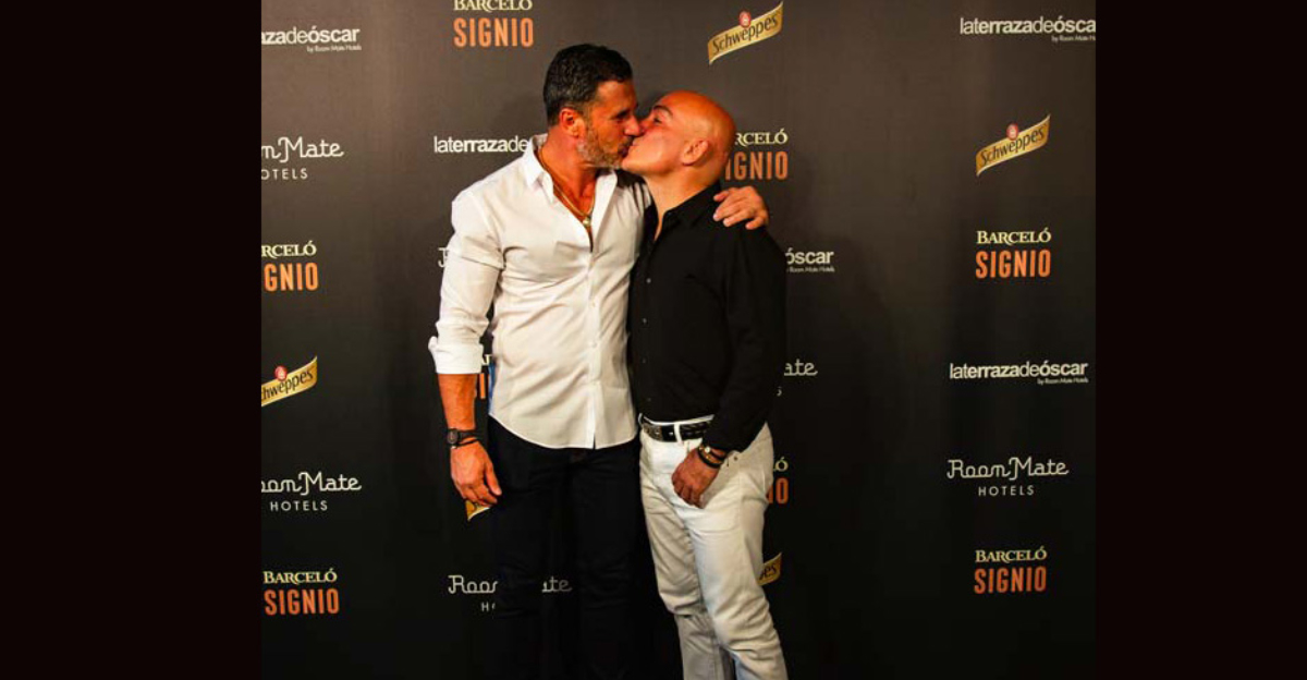 Kike Sarasola y Carlos Marrero celebran sus 26 años juntos durante la semana del Orgullo de Madrid