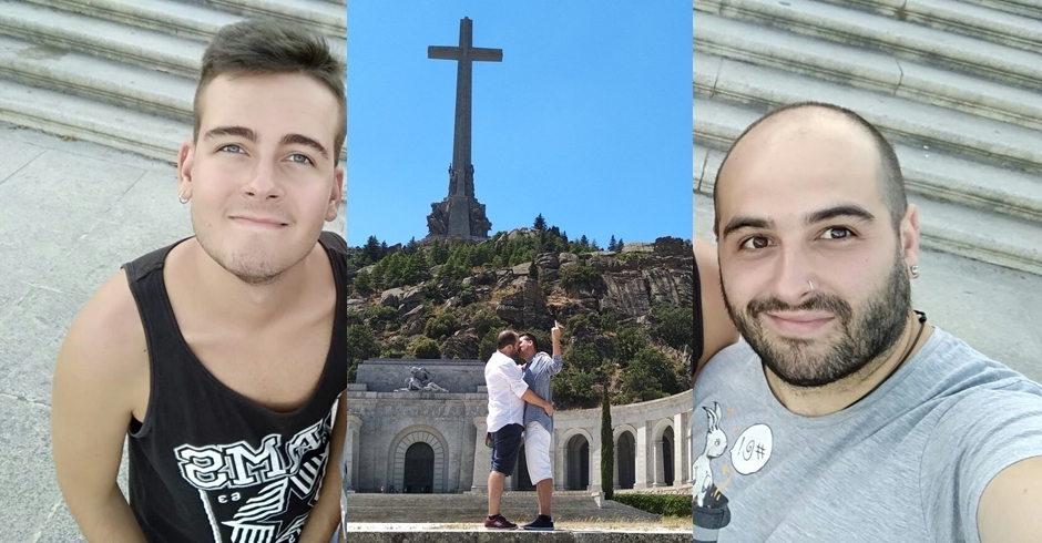 Entrevista a Fernando y Manuel tras su beso gay en El Valle de los Caídos: "Hemos recibido mucho apoyo"
