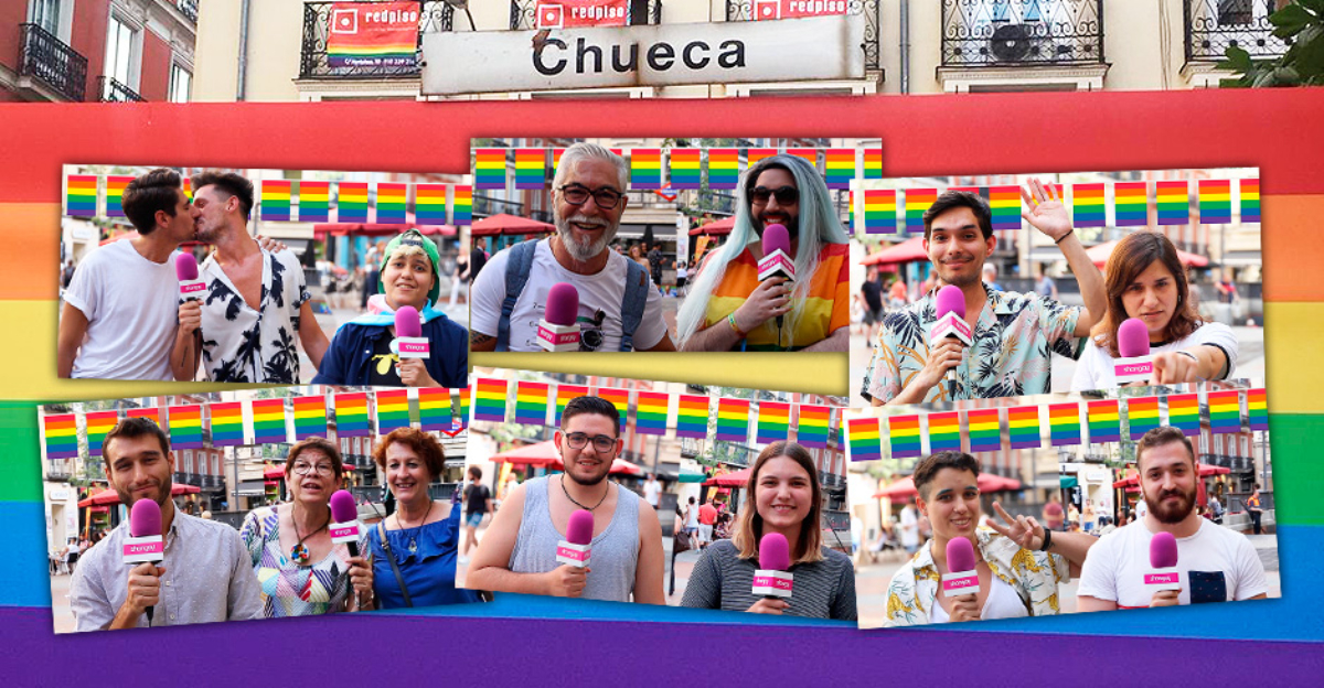 6 colores, 6 preguntas sobre el Orgullo LGTBI… Chueca responde