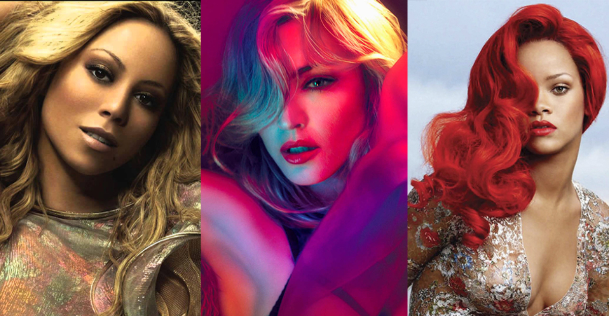 Madonna, Mariah Carey, Whitney Houston y Rihanna, entre las mujeres más exitosas de todos los tiempos