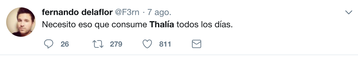 El viral de Thalia "borracha en el jardín de su casa" que está arrasando en redes