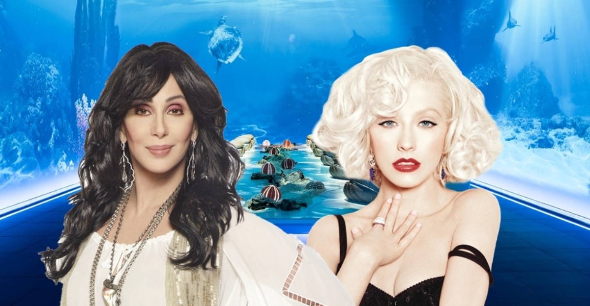 Cher y Christina Aguilera, de cena en Sublimotion en Ibiza (el restaurante más caro del mundo)