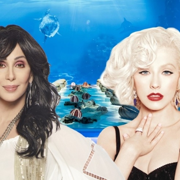 Cher y Christina Aguilera, de cena en Sublimotion en Ibiza (el restaurante más caro del mundo)