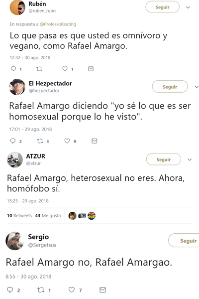 Las perlitas de Rafael Amargo sobre el Orgullo LGTB+ revolucionan Twitter