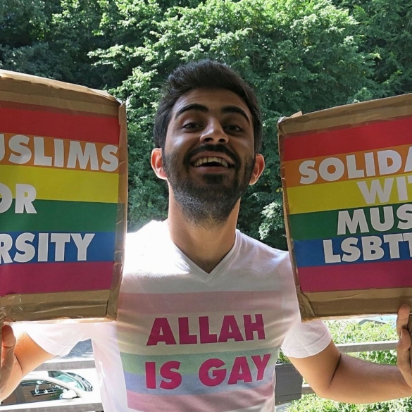 Afirmar que 'Alá es gay' le ha llevado a este refugiado LGTB a estar amenazado de muerte