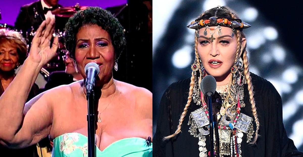 Madonna zanja la polémica sobre su tributo a Aretha Franklin