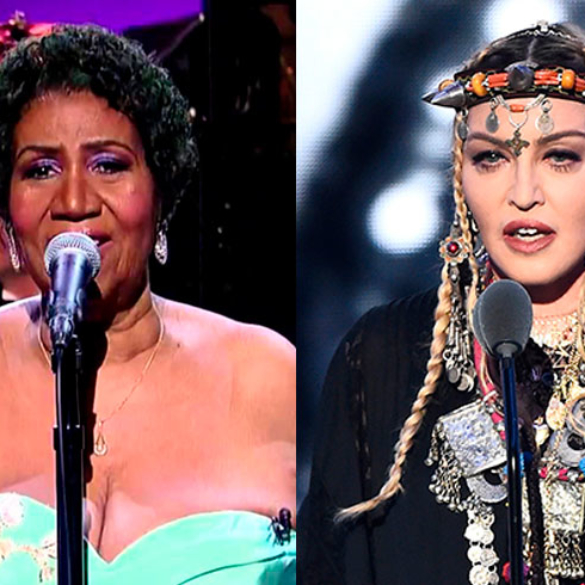 Madonna zanja la polémica sobre su tributo a Aretha Franklin