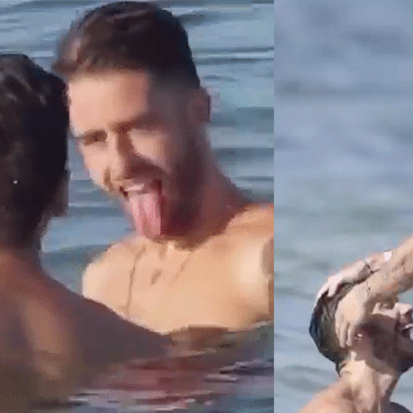 El vídeo más caliente de Pelayo Díaz y su prometido Andy en las playas de Ibiza