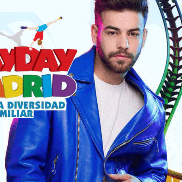Agoney apadrina el GayDay Madrid 2018 con una actuación especial