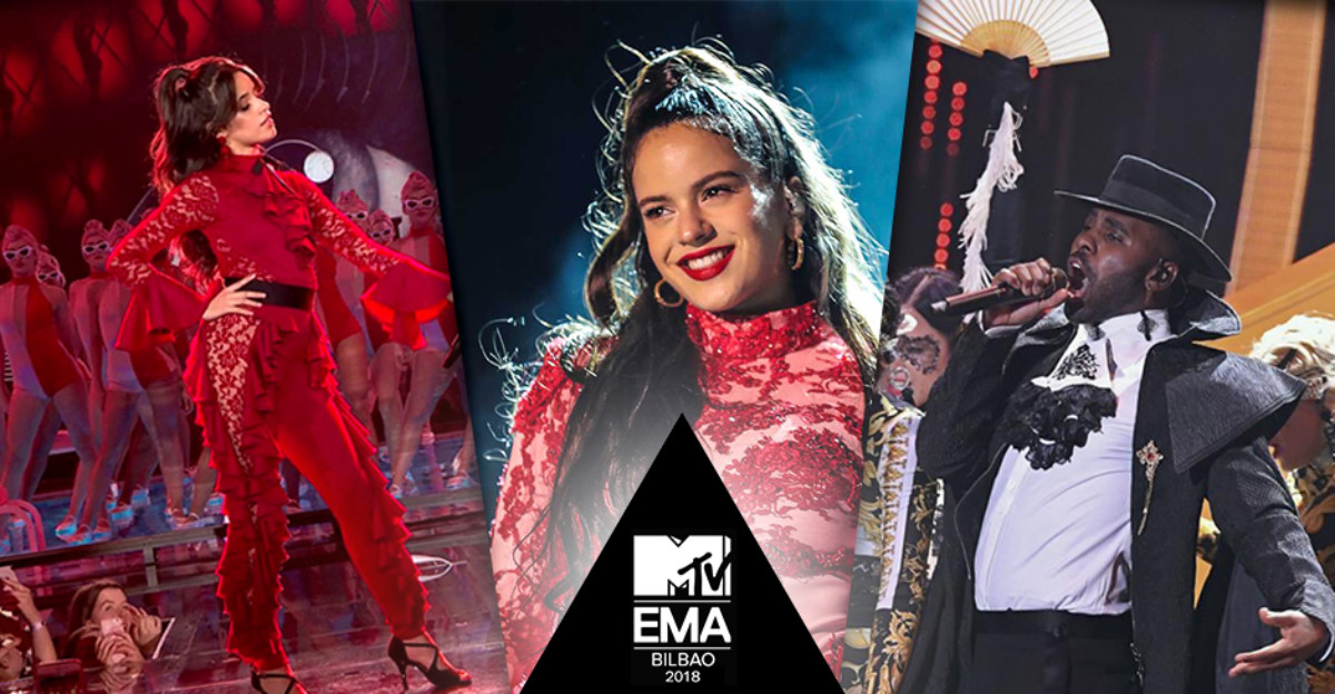 Los 4 momentazos de los 'MTV EMA 2018': de Rosalía a Camila