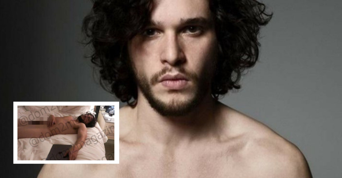 La amante de Kit Harington filtra las fotos del actor totalmente desnudo