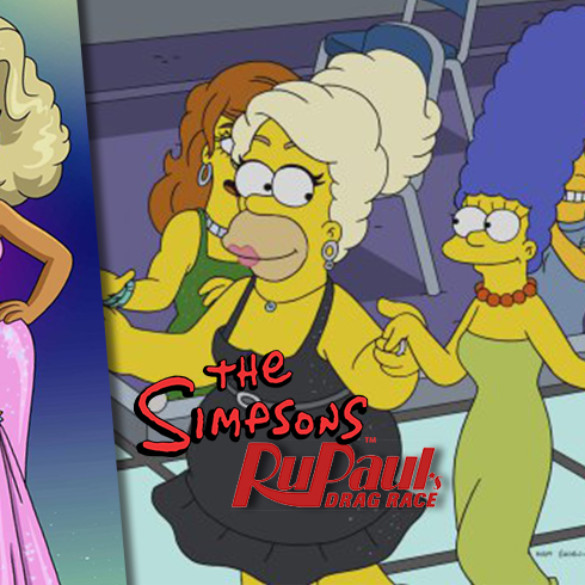 Homer Simpson desfilará con RuPaul en unos días