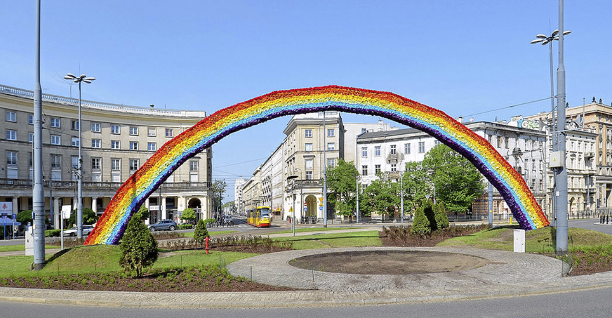 Los jóvenes polacos se rebelan contra el Gobierno en el 'Rainbow Day'