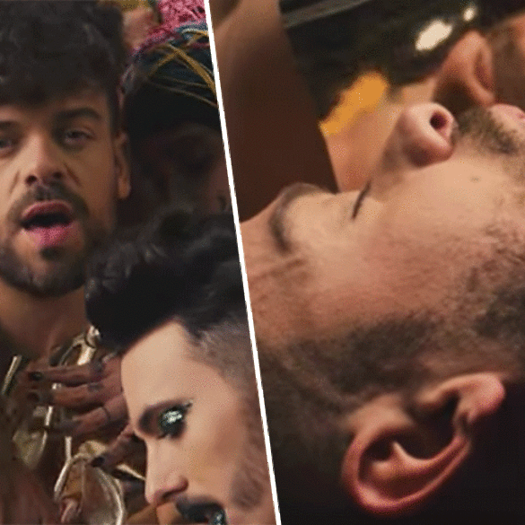 Ricky Merino se monta una orgía bisexual en 'Miénteme', el vídeo más atrevido de la generación 'OT 2017'
