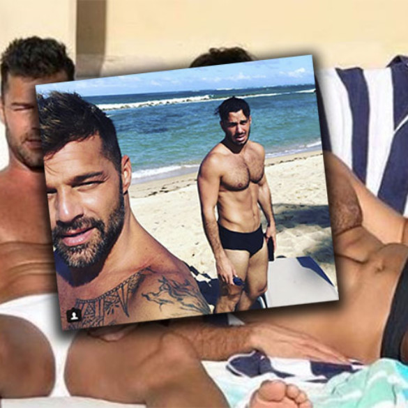 Ricky Martin nos calienta (y mucho) con sus nuevas fotos en bañador