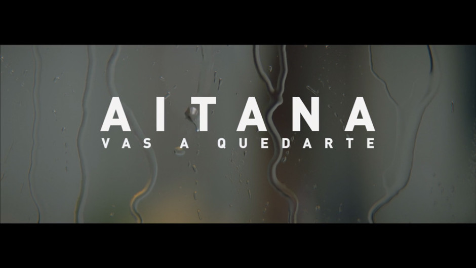 Aitana lanza el vídeo de 'Vas a quedarte', segundo single de 'Tráiler'