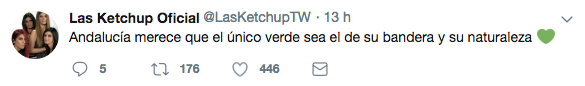 Utilizan una cuenta falsa de Las Ketchup de Twitter para criticar a Vox