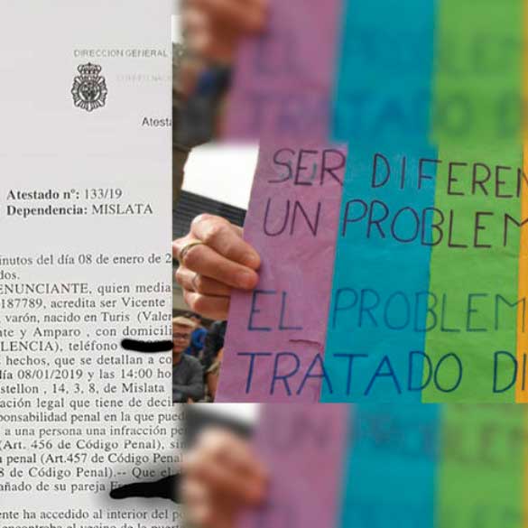 Mensaje para Vox a través de Shangay: agresión homófoba ayer en Valencia