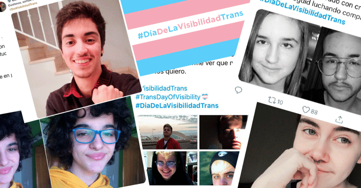 Una marea de visibilidad trans inunda las redes sociales