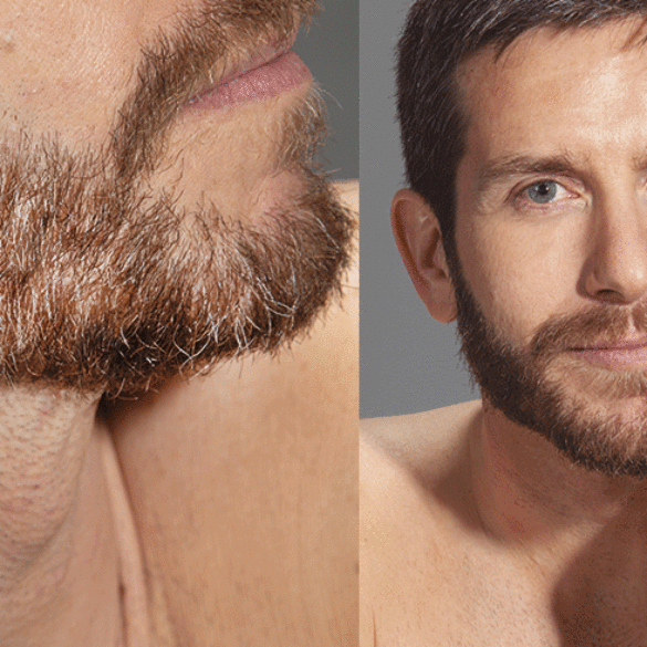 Tiñe las canas de tu barba y rejuvenece en 5 minutos