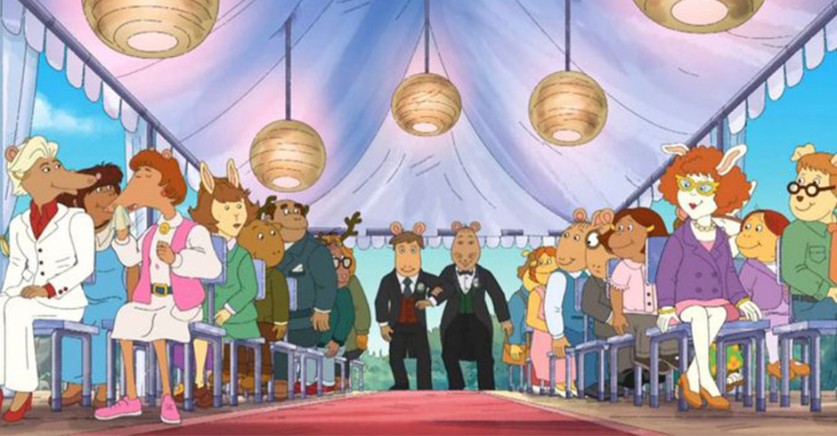 La boda gay del profesor de ‘Arthur’ 