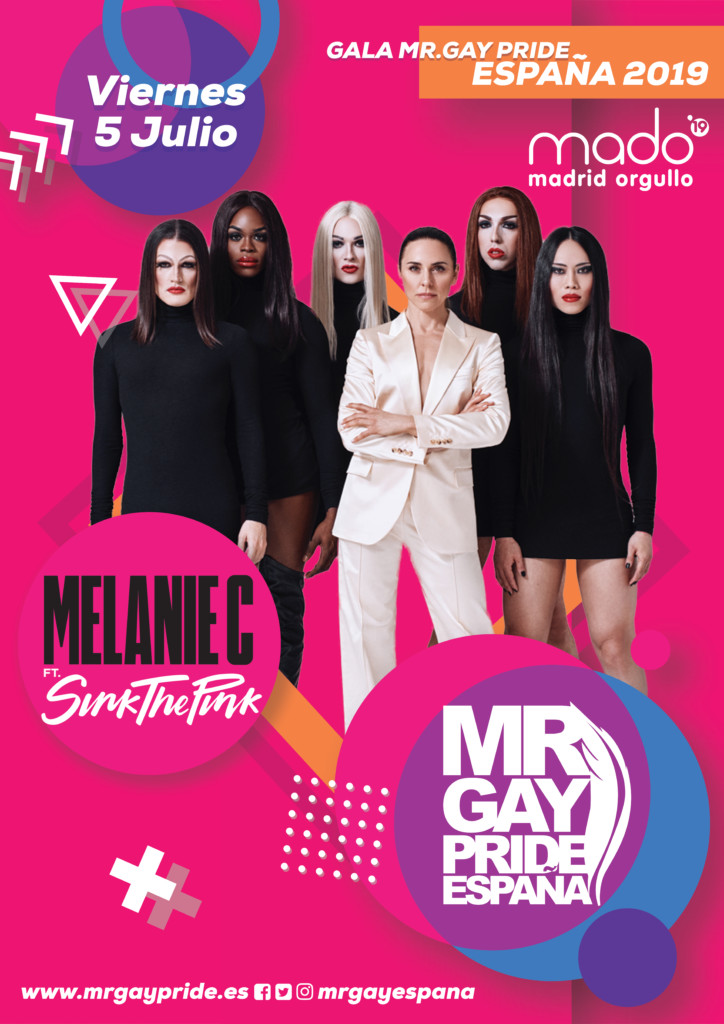 Melanie C confirma que actuará en el Orgullo 2019 de Madrid con las drags de Sink The Pink