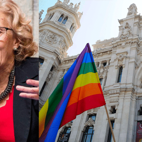 Carmena defiende el Orgullo de Madrid: "Nadie va a quitarnos la alegría de celebrar la diversidad"