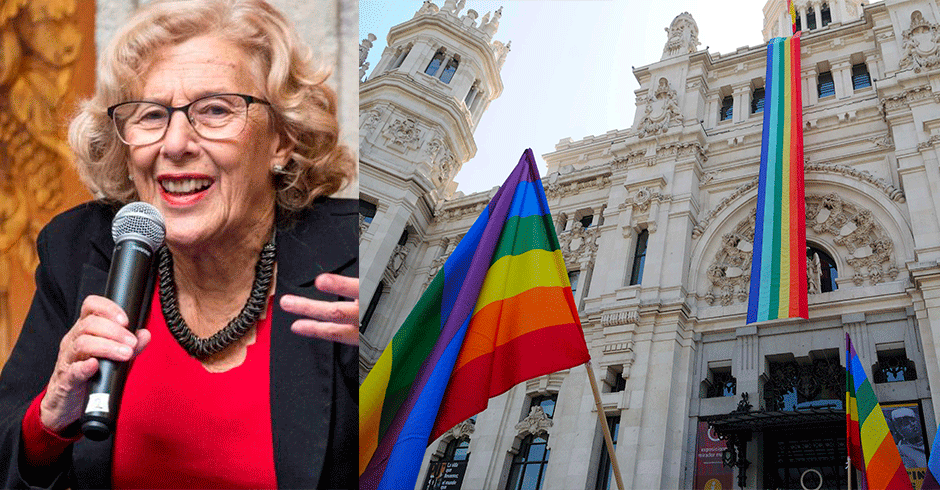 Carmena defiende el Orgullo de Madrid: “Nadie va a quitarnos la alegría de celebrar la diversidad”