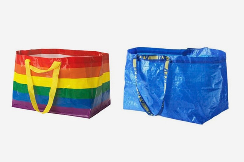 IKEA lanza una bolsa arcoíris para apoyar el Orgullo 