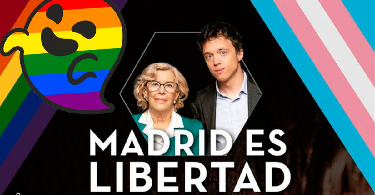 Carmena, Errejón y Gaysper, protagonistas de ‘Madrid es libertad’, la fiesta LGTBI+ de Más Madrid