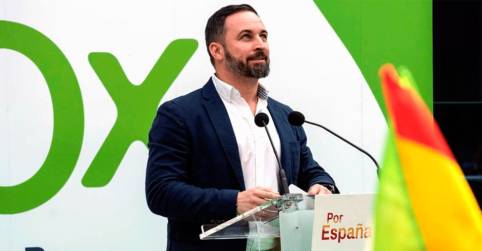  LGTB Santiago Abascal (Vox) habla de la ausencia de PP y Ciudadanos en el Orgullo LGTB de Madrid 