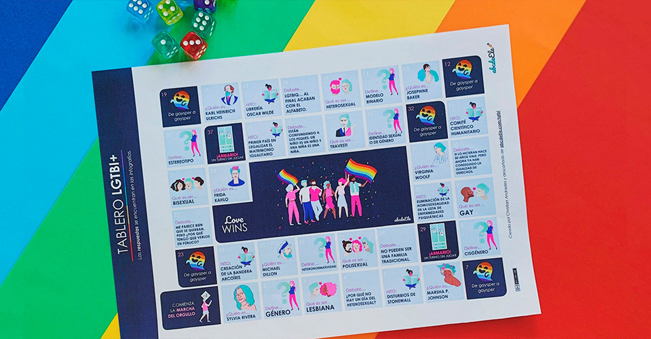 Esta iniciativa crea material escolar dedicado al Orgullo LGTBI 