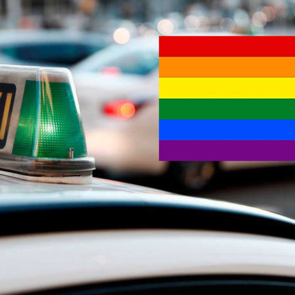 Los taxis madrileños lucirán la bandera LGTB durante el Orgullo
