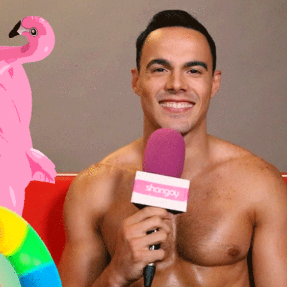 Test petardo a Mr. Gay Pride España: "Soy muy explosivo y bastante sexy"