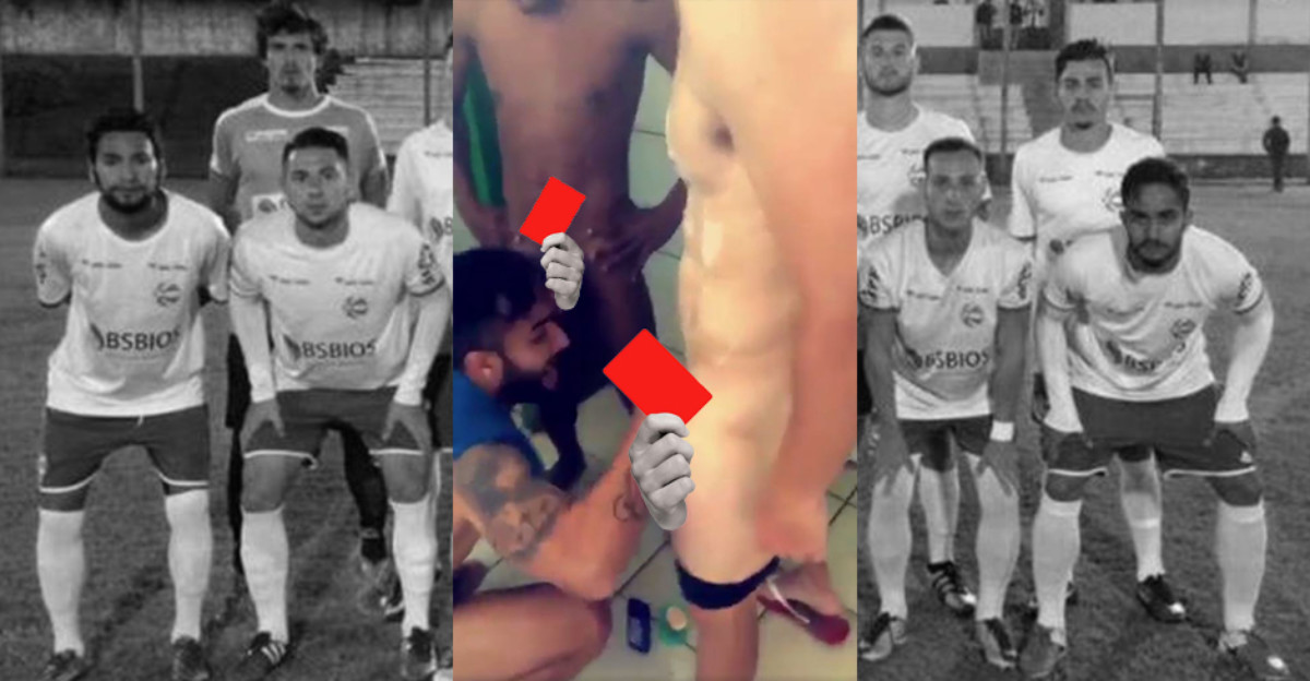 Se hace viral el vídeo de la masturbación colectiva de estos futbolistas