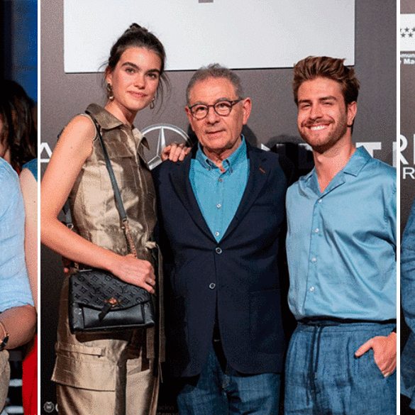 Los famosos con la moda en la colección de Roberto Verino para la MBFW Madrid