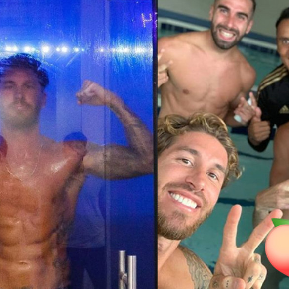 Estos futbolistas del Real Madrid han vuelto en plena forma (y sin ropa)
