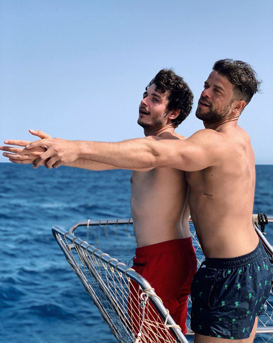 Ricky Merino y Miki Núñez, un shippeo a lo 'Titanic' y con mucho músculo