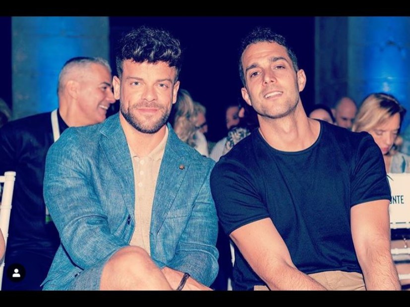 Ricky Merino bromea con su novio, Pablo: 