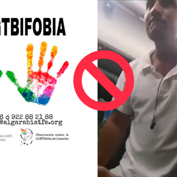 Piden un 'castigo ejemplarizante' para el homófobo del autobús de Gran Canaria